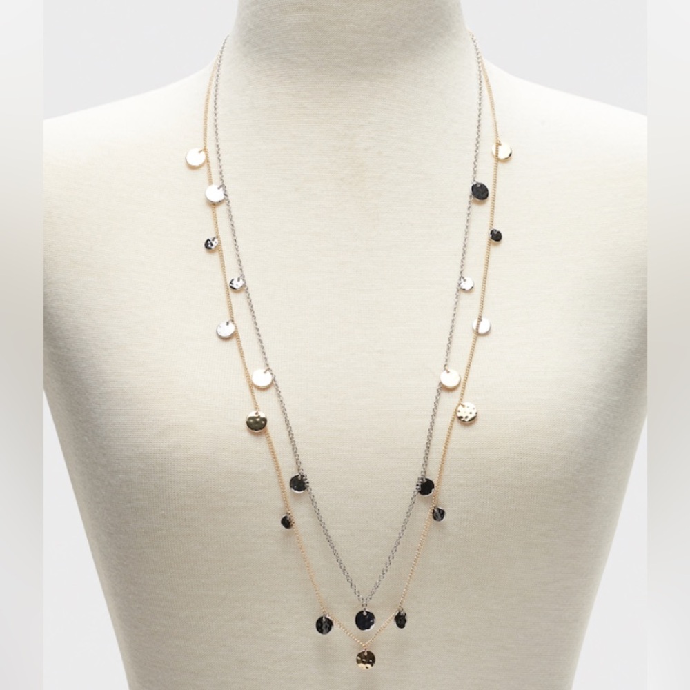 Gold & silver tone necklace